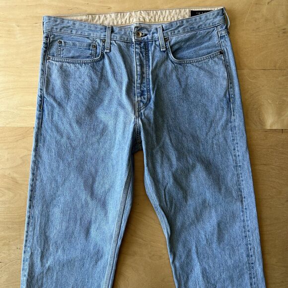 Rag & Bone Jeans 38 Blue Medium Wash New York Heavy Casual Streetwear - Picture 2 of 8